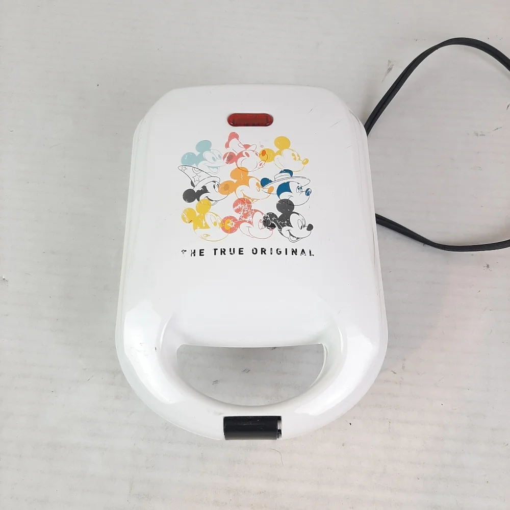 🔥Disney Mickey The True Original Mini Waffle Maker 90th Anniversary
